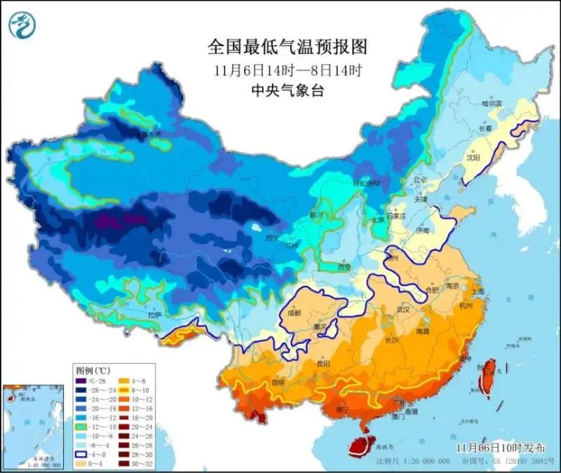 冷҈冷҈冷҈！连发多条黄色预警！最高降幅超20℃！多地或将迎来大暴雪…休闲区蓝鸢梦想 - Www.slyday.coM