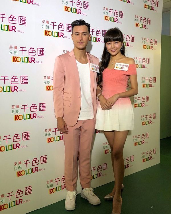 tvb小花蒋家旻与前男友演情侣不尴尬两人同获公司力捧