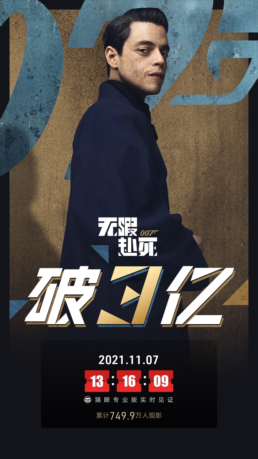 007无暇赴死内地票房破3亿!制作烧掉上亿美元,始终抓住观众眼球|007:无暇赴死|眼球|邦德_新浪新闻