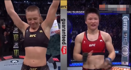 张伟丽二番战憾负罗斯拼尽全力一身汗水罗斯对镜吐舌表情骄傲