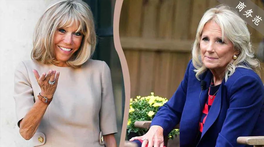 拜登、马克龙夫人同框撞脸！同样当老师二婚嫁总统，衣品却差很多？休闲区蓝鸢梦想 - Www.slyday.coM