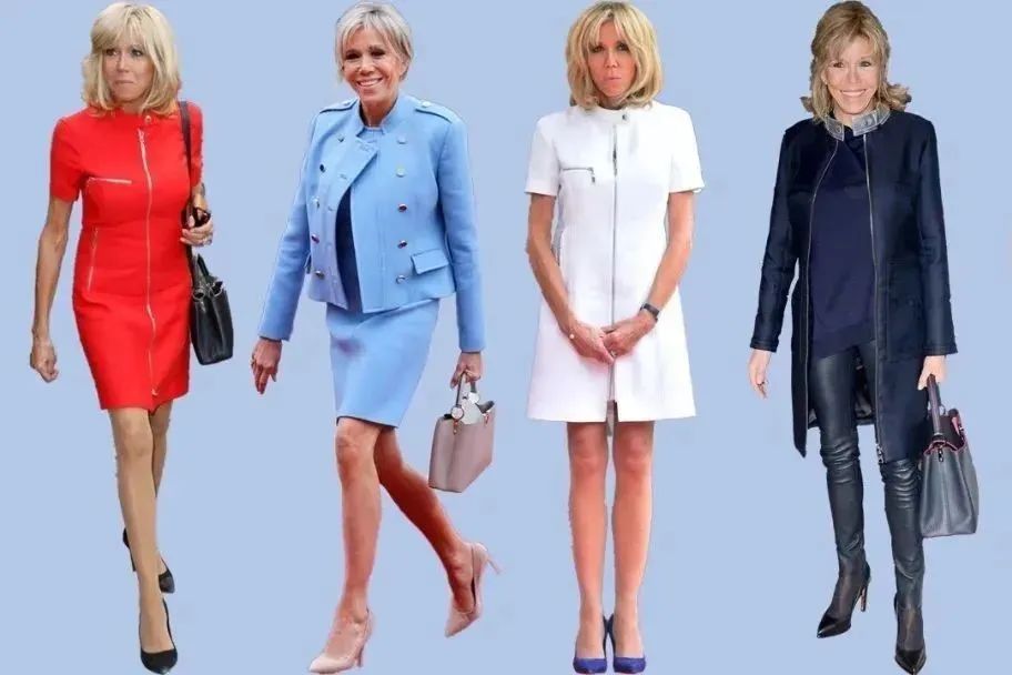 拜登、马克龙夫人同框撞脸！同样当老师二婚嫁总统，衣品却差很多？休闲区蓝鸢梦想 - Www.slyday.coM