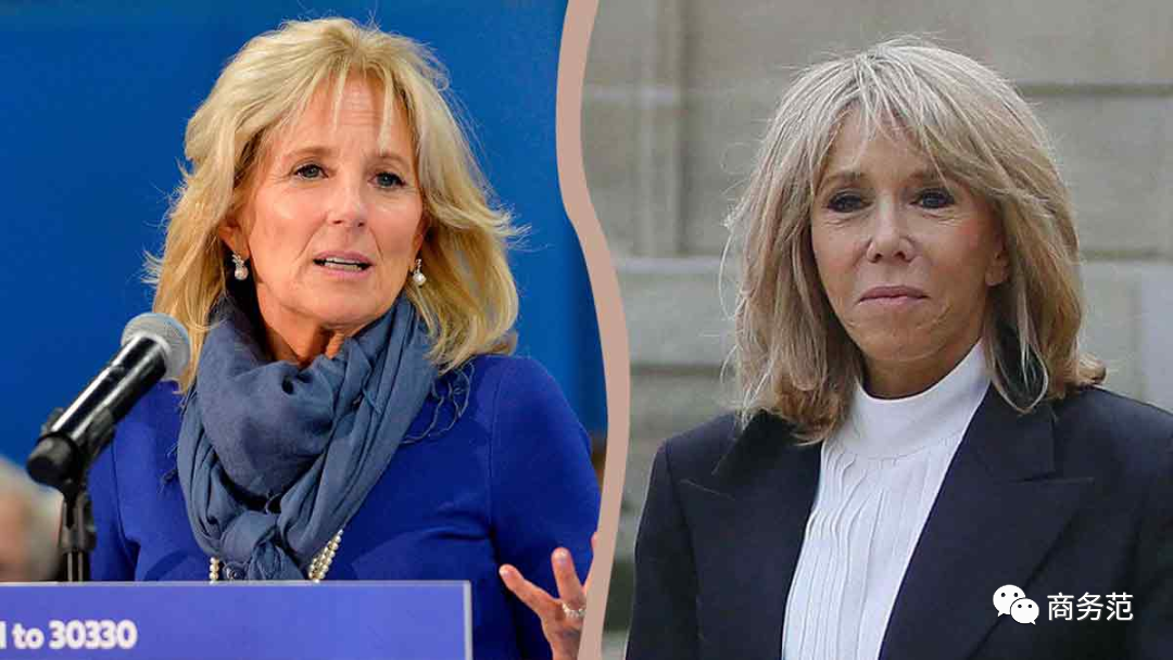 拜登、马克龙夫人同框撞脸！同样当老师二婚嫁总统，衣品却差很多？休闲区蓝鸢梦想 - Www.slyday.coM