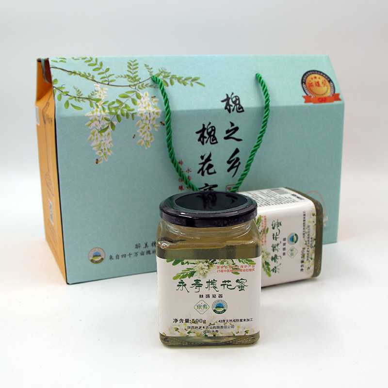永寿槐花蜜好蜜天然酿制健康无需等待
