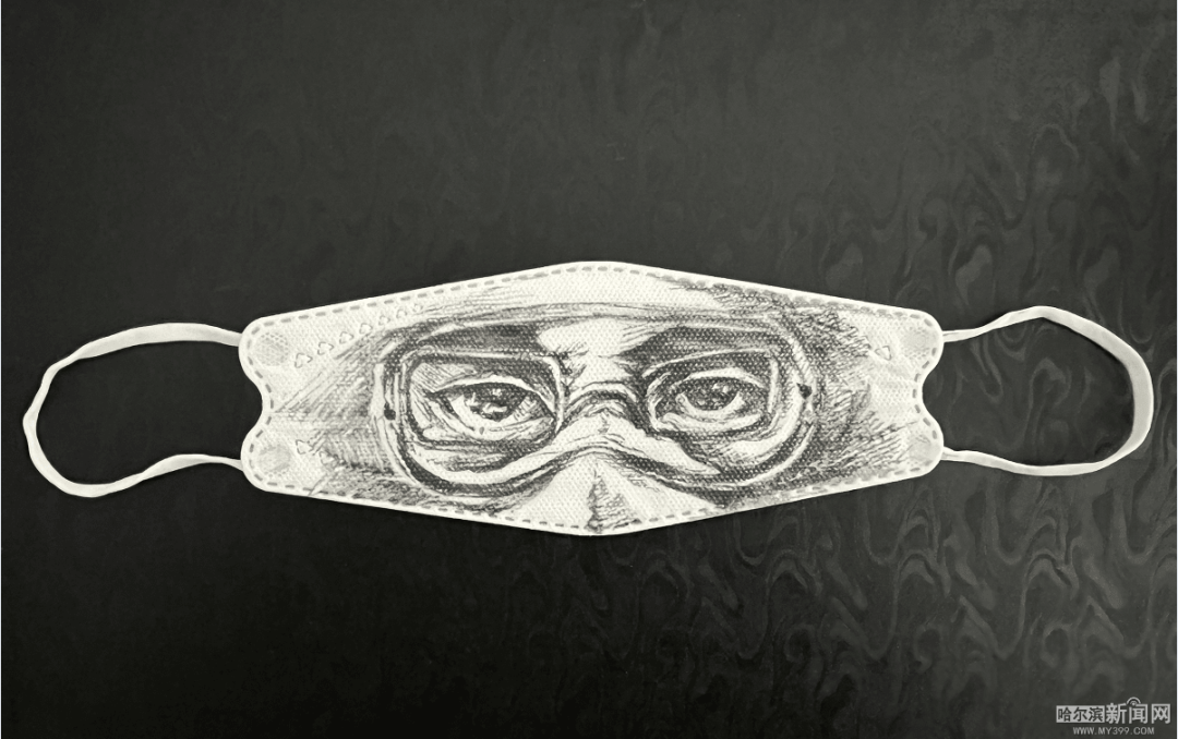 当画笔和口罩相遇"罩"耀你我|冰城高校学子手绘口罩同心抗疫