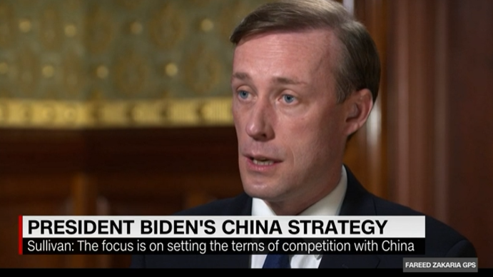 (沙利文接受CNN采访截图)