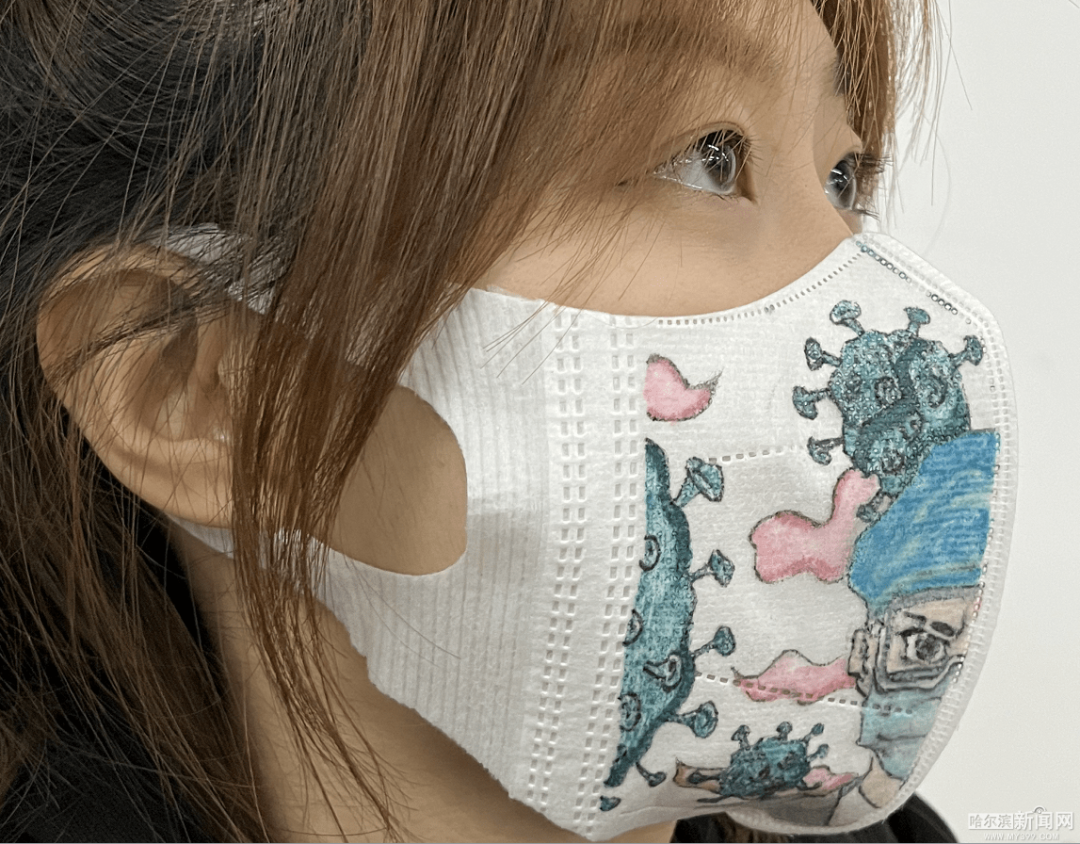 当画笔和口罩相遇"罩"耀你我