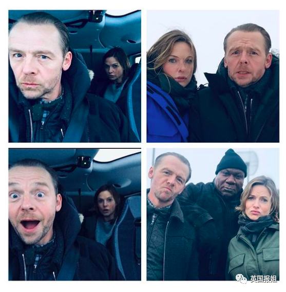 和simon pegg西蒙·佩吉对眼自拍