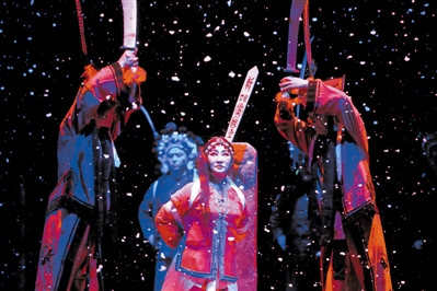 窦娥冤冒雪上演