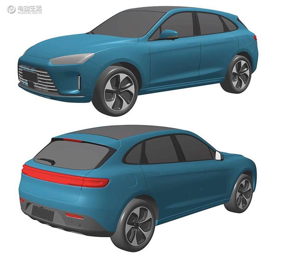 曝赛力斯问界M5专利图! 外形更加工整 曝赛力斯问界M5专利图! 外形更加工整
