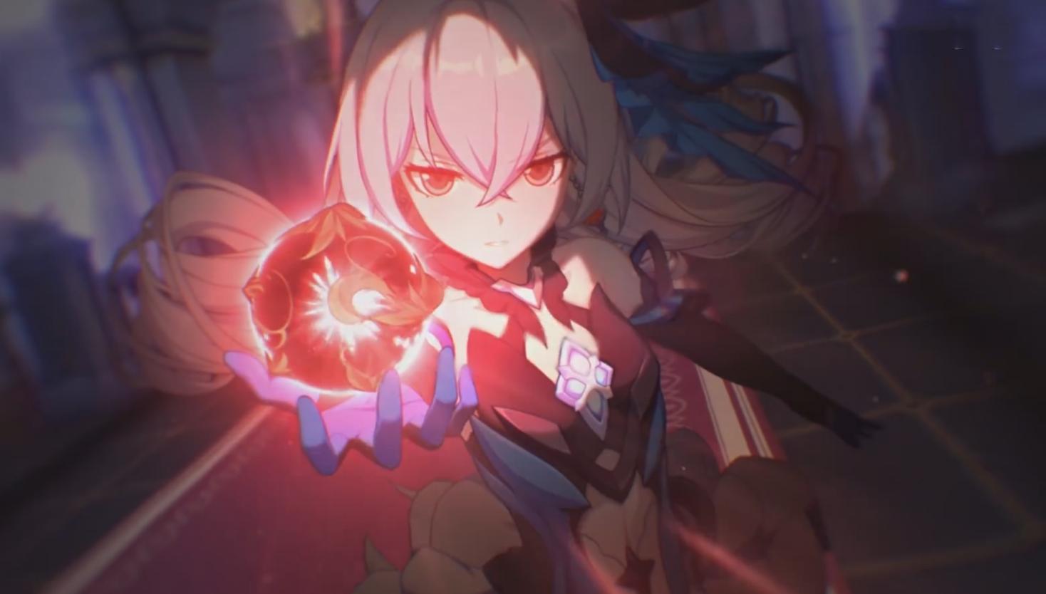 而为了能够支援到其他的伙伴,布洛妮娅决定在危急关头继承理之律者的