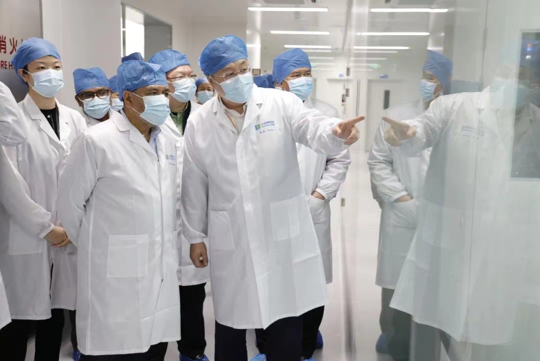 印尼巴基斯坦大使参访上药康希诺腺病毒载体技术加强抗体