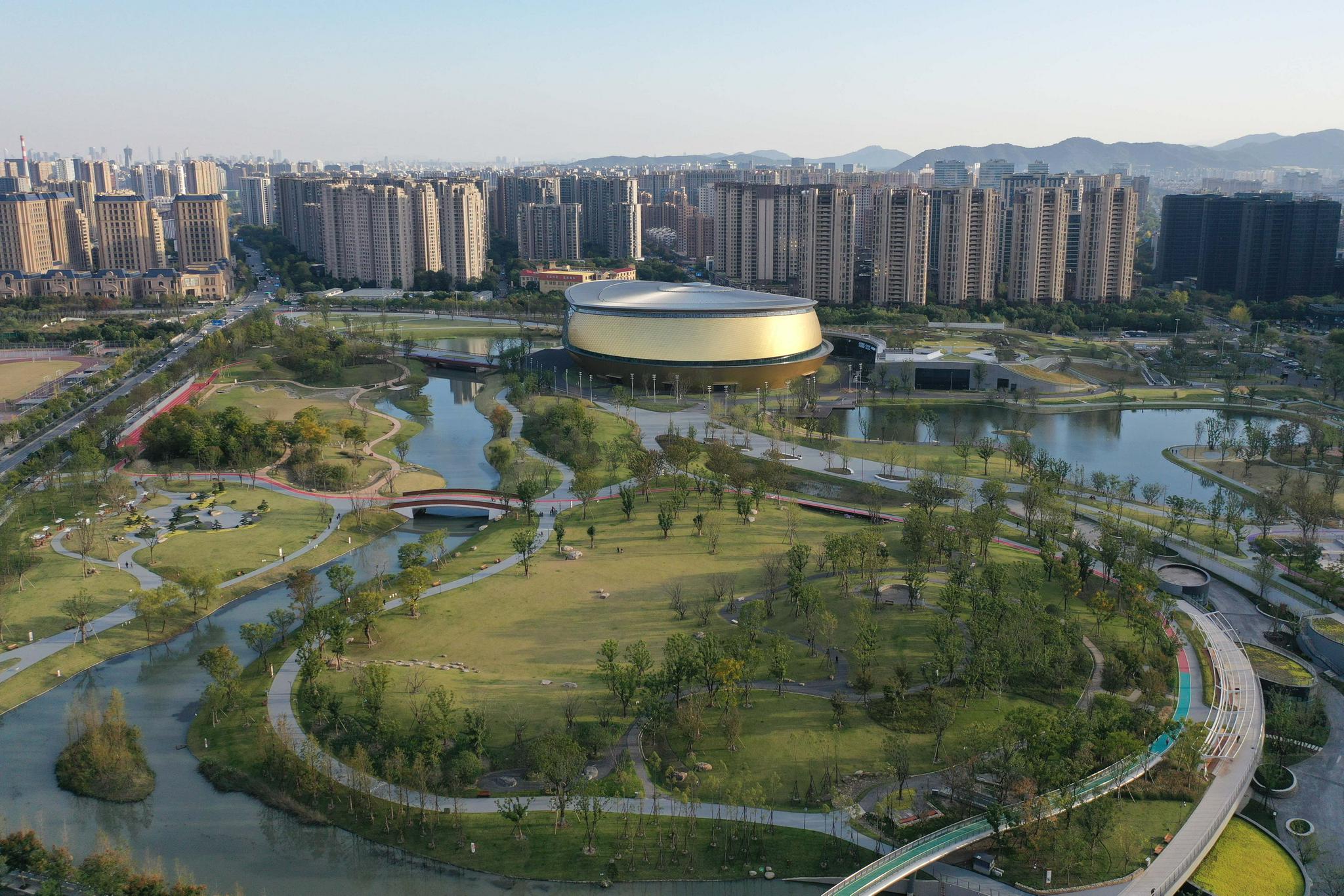 杭州大运河亚运公园将亮相