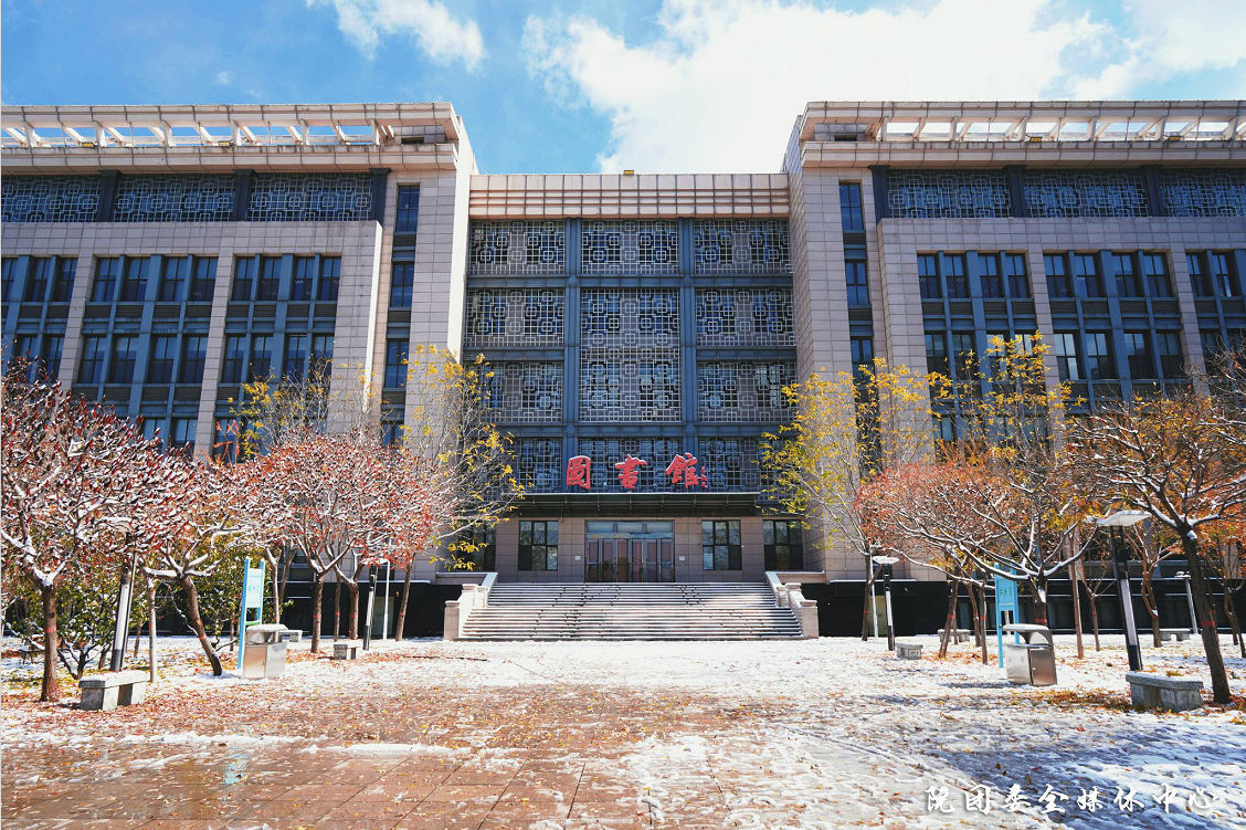 青年眼太原工业学院雪景