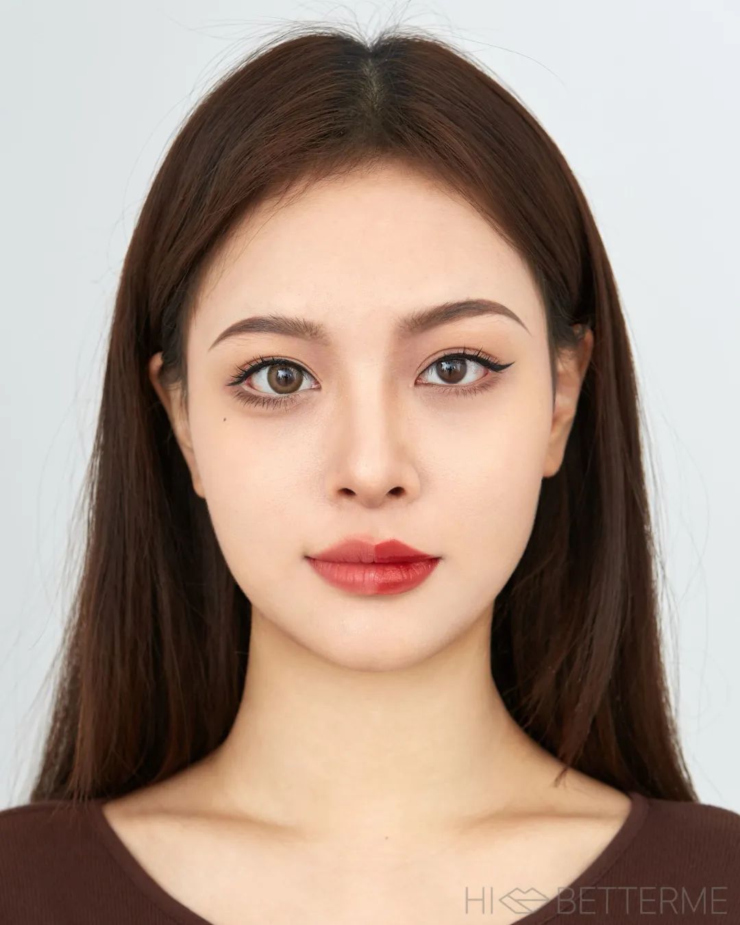 人中长面中长如何化妆不显老不显凶