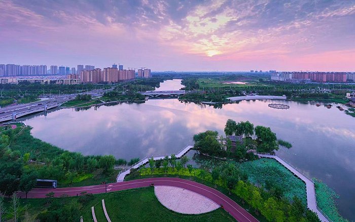 城市公园变公园城市大美淄博的凤凰涅盘