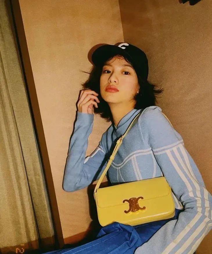  CELINE triomphe包袋 售价：19500元