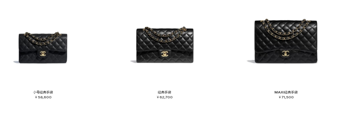 CHANEL CF包袋2021年11月最新定价