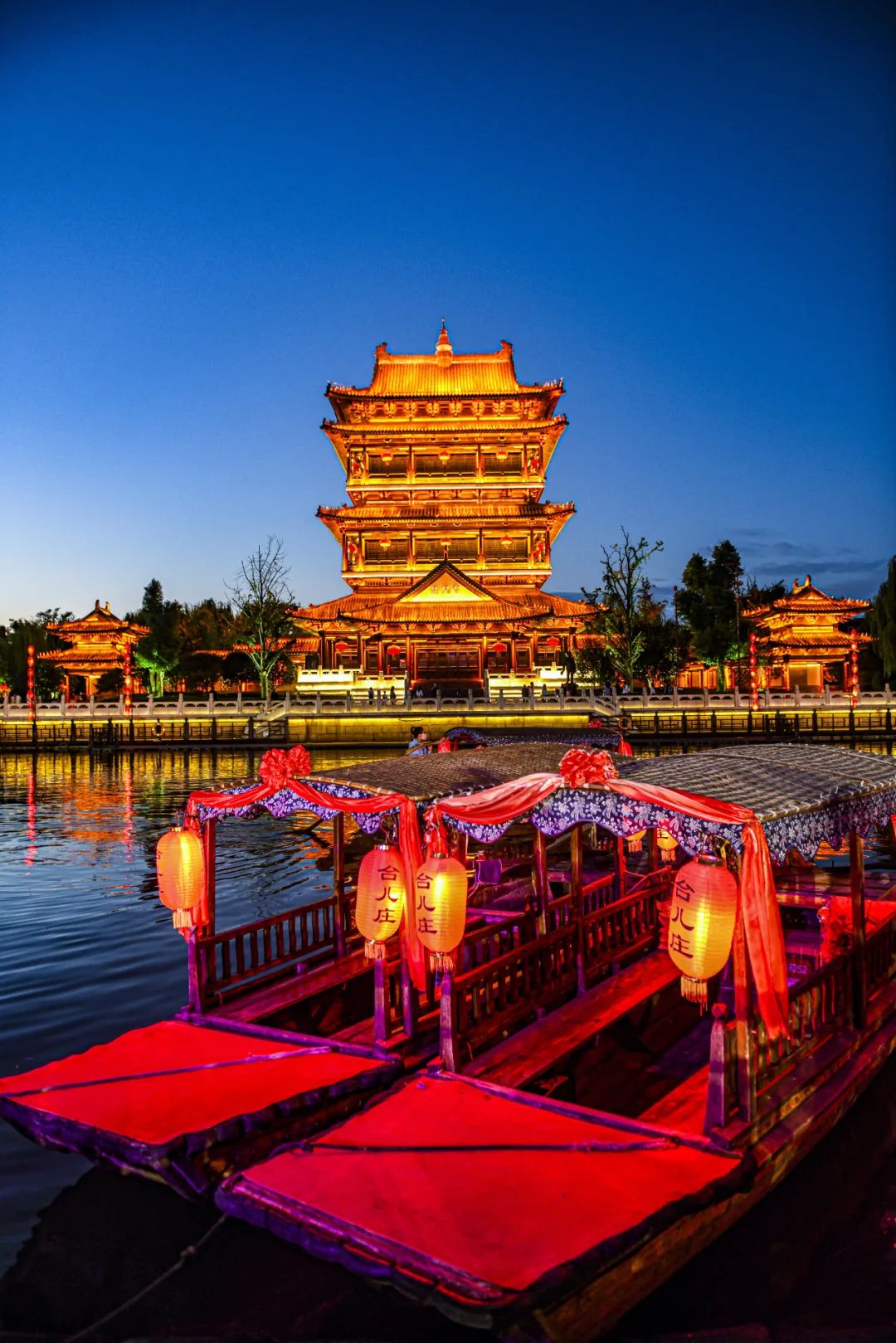 台儿庄古城的初冬美景惊艳了谁的时光