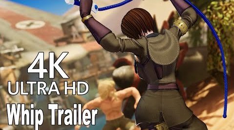 《拳皇15》"whip"(cv:菊池志穗)角色预告公布