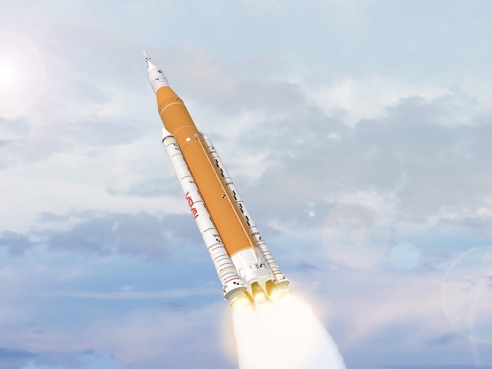 重型运载火箭航空发射系统(sls)