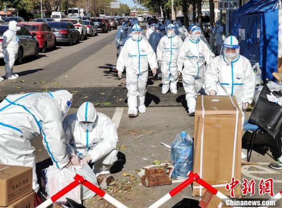 探访北京市海淀区新增新冠确诊病例小区休闲区蓝鸢梦想 - Www.slyday.coM