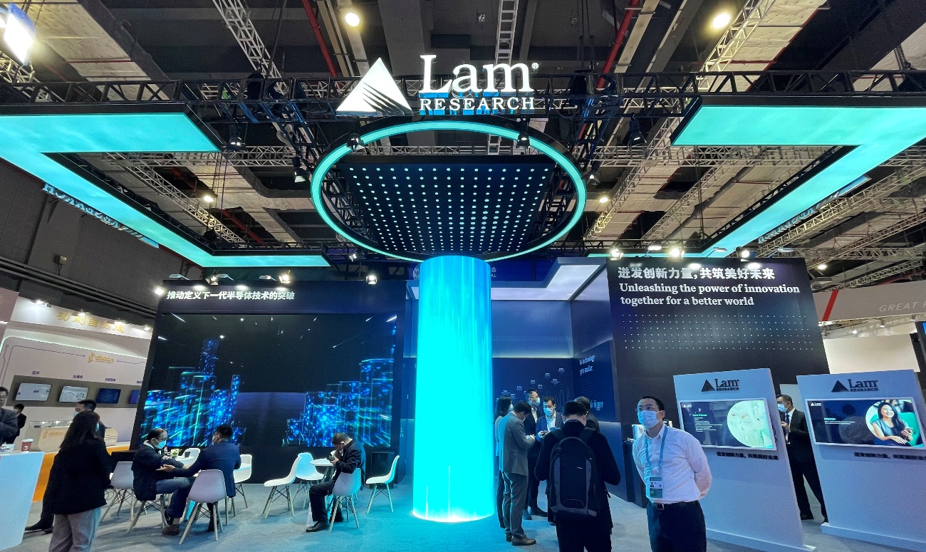 泛林集团进博会展台