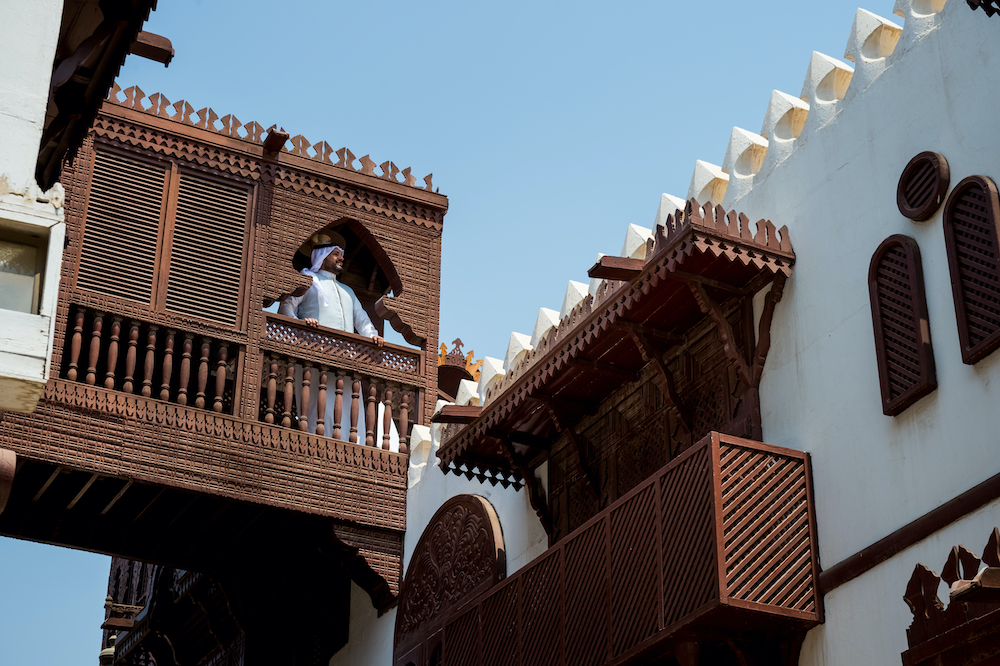 吉达老城建筑&nbsp; 视觉中国 图