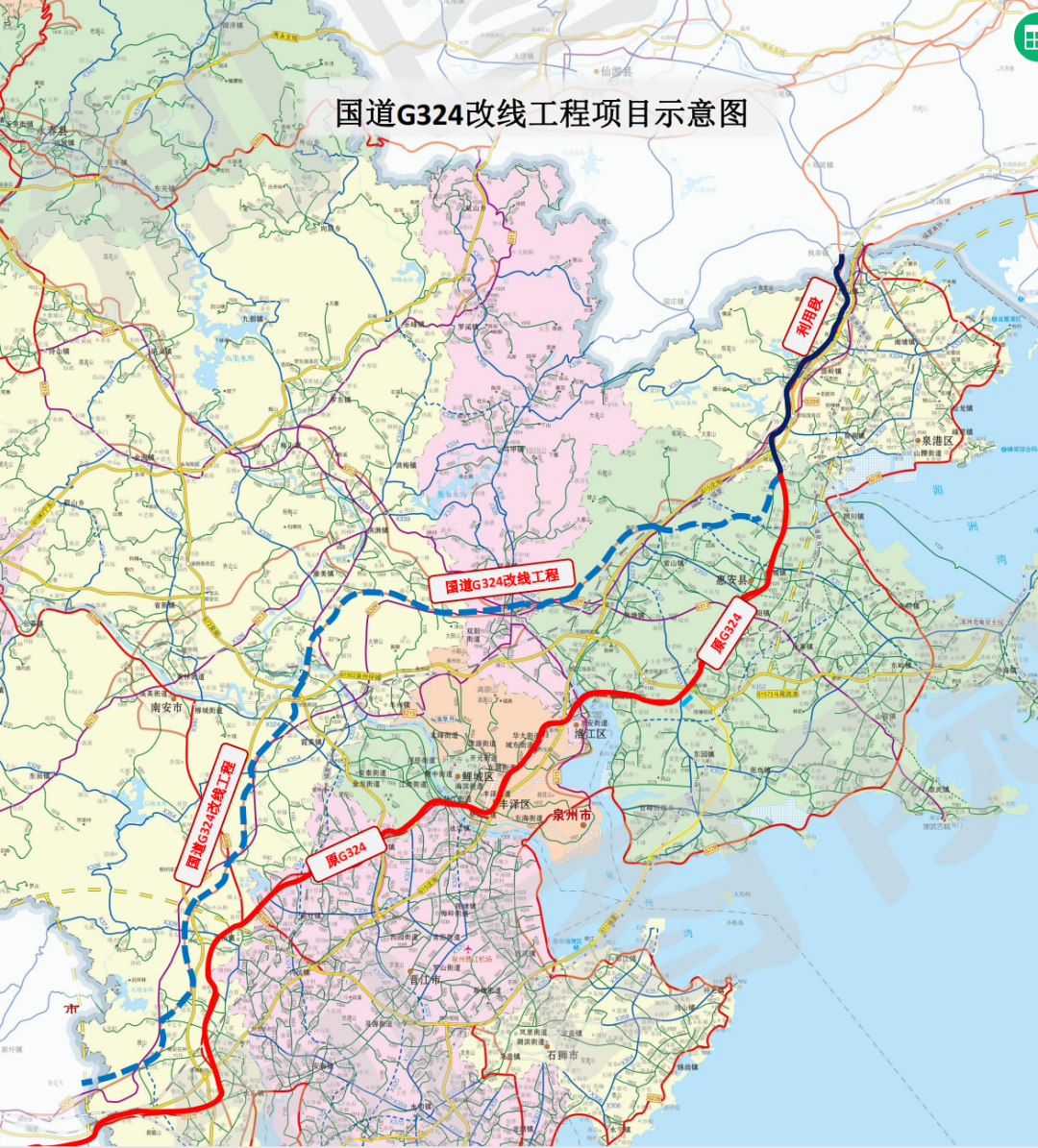 该项目规划线路贯穿泉州沿海南北,起点位于泉港区界山镇与莆田交界处