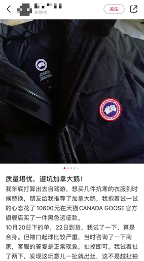关于加拿大鹅精仿a货看得出来吗-加拿大鹅精仿a货看得出来吗值得买吗-第2张图片-潮百科