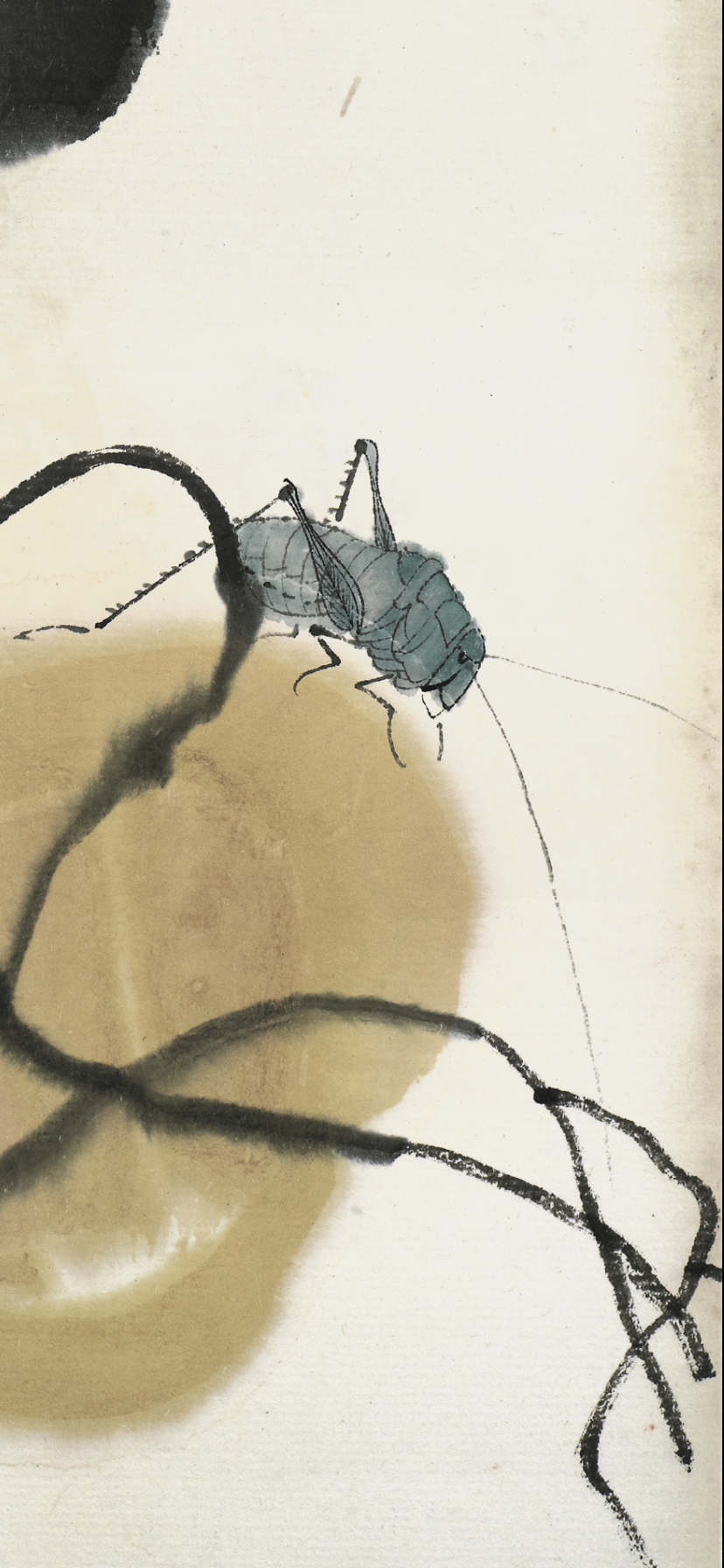 细致入微齐白石草虫