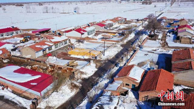 内蒙古通辽市遭遇特大暴雪清雪工作正在进行 通辽市 新浪财经 新浪网