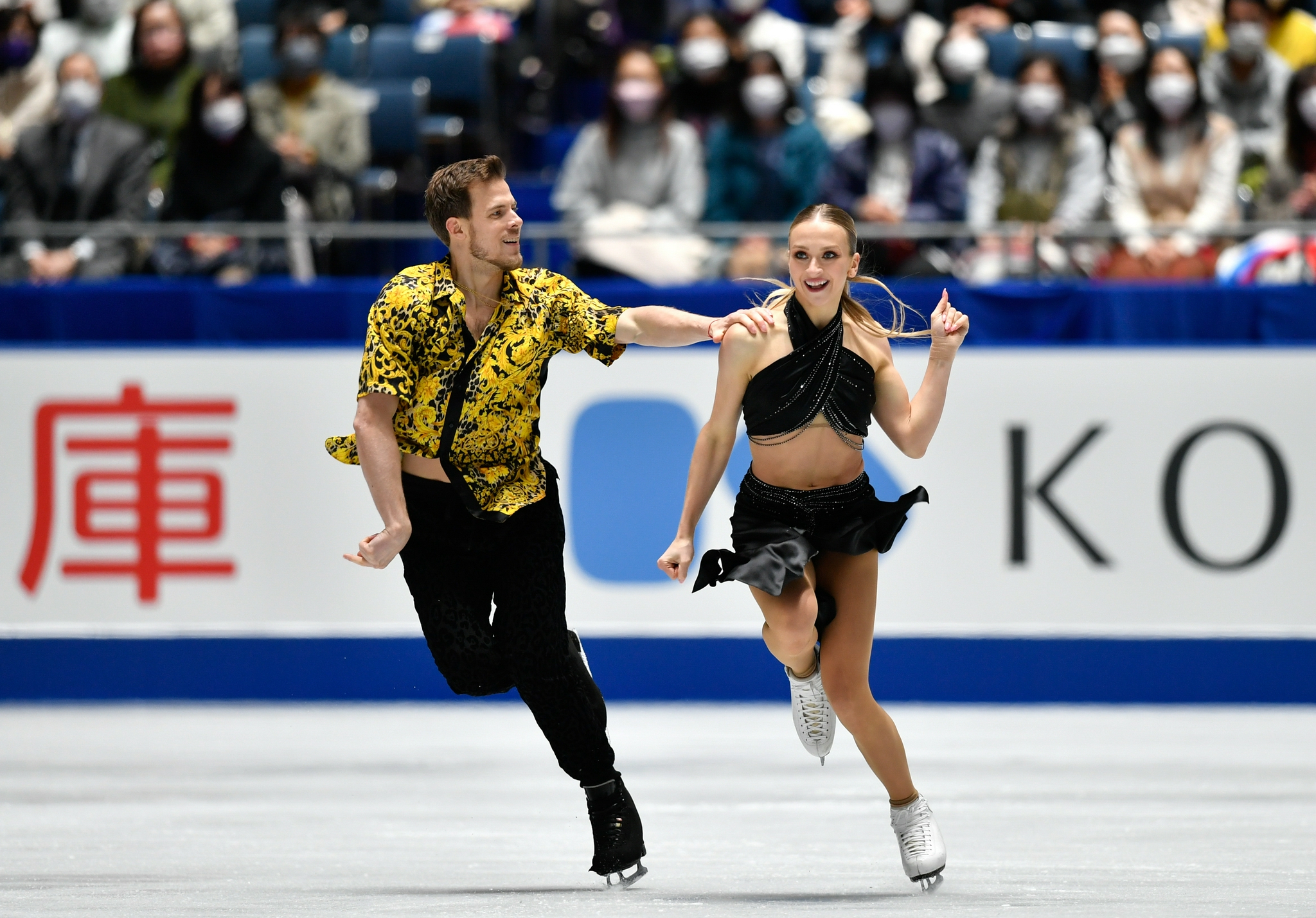 花样滑冰大奖赛日本站冰舞韵律舞赛况