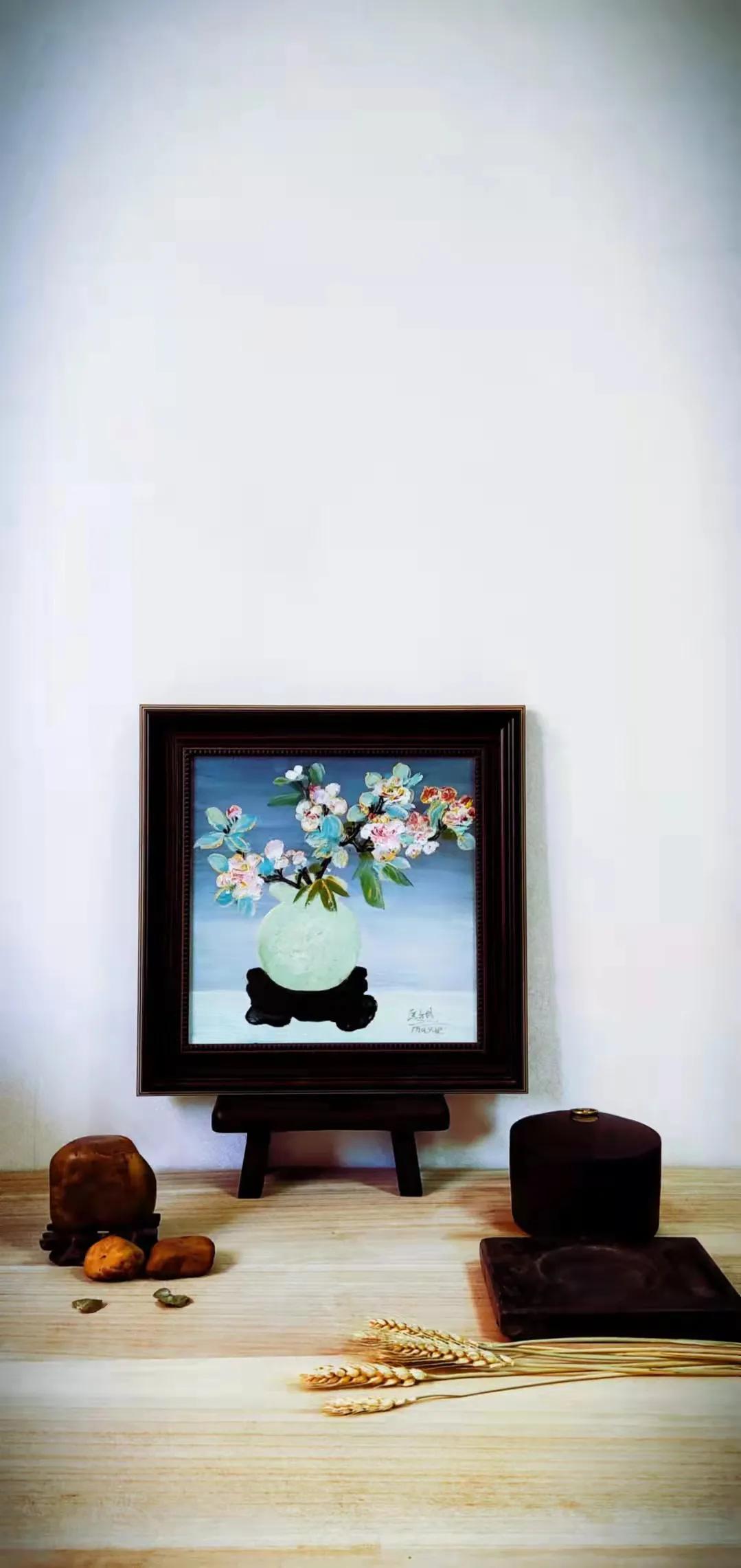 女画家马越艺术简介