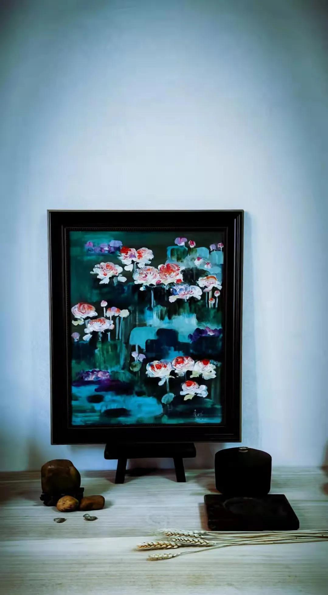 女画家马越艺术简介