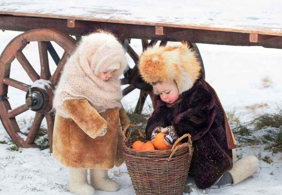想感受下俄罗斯小朋友的冬天