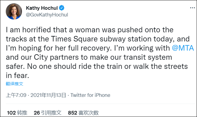 头破血流！纽约亚裔女子地铁站遭抢劫并被推下站台休闲区蓝鸢梦想 - Www.slyday.coM