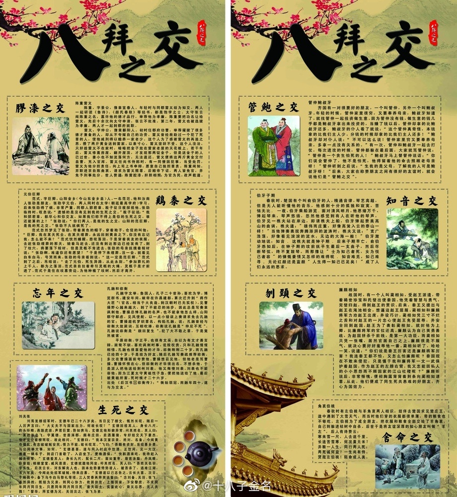 八拜之交是什么意思