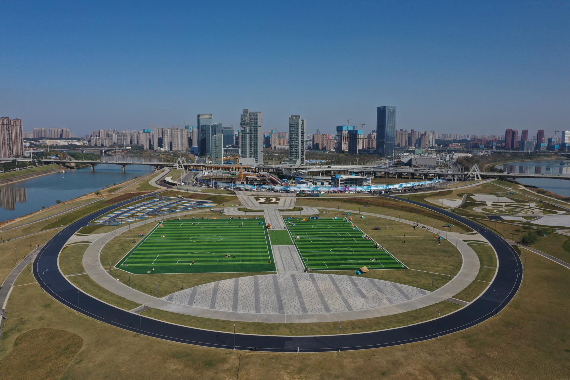 马栏山体育公园基本建成,预计年底前可正式开放|长沙市_新浪新闻