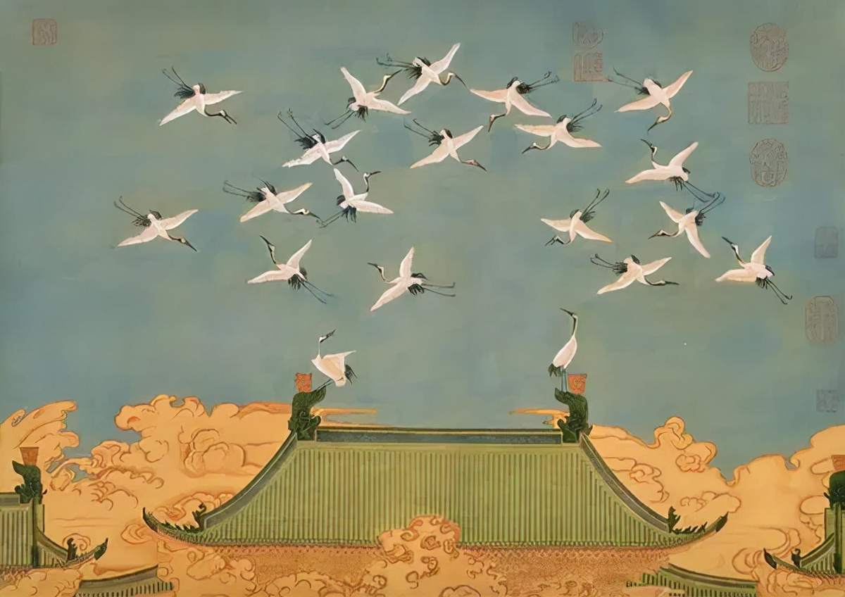 宋徽宗——《瑞鹤图》这是只有知道了解东方文化的人,才能get到的知识