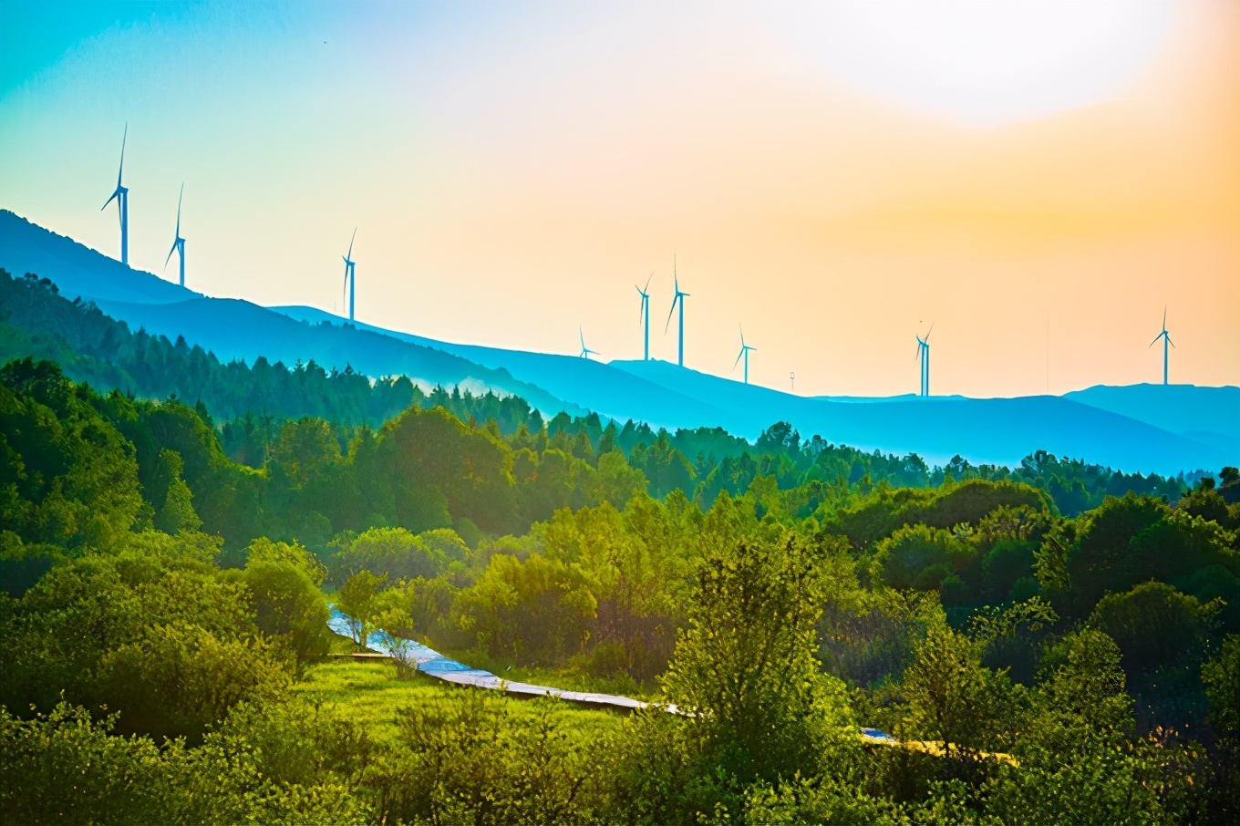 承德坝上七彩森林,风景美环境好,是京津冀自驾游的好地方__财经头条