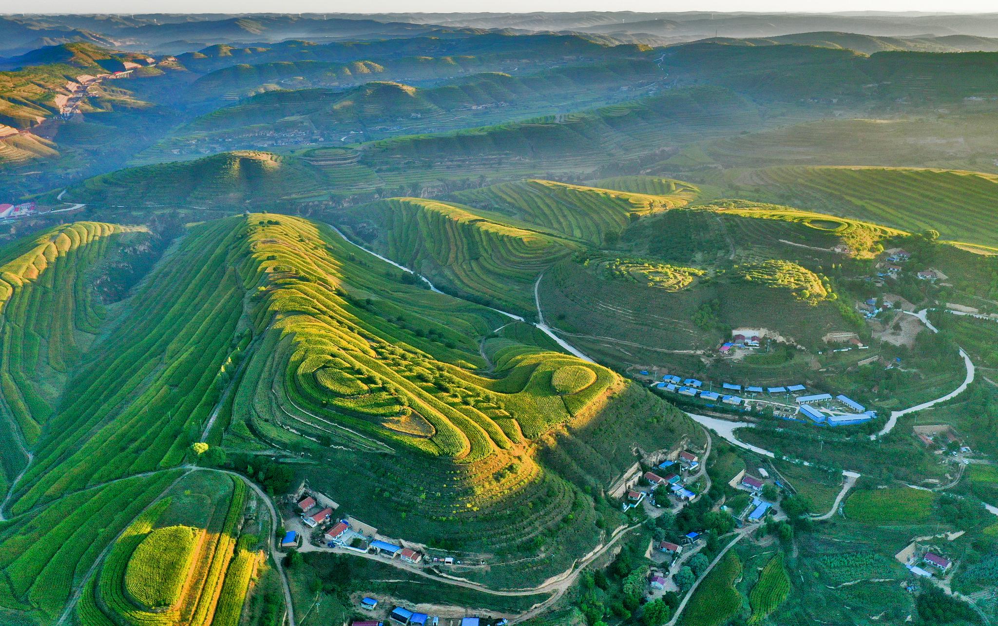 西海固山水"换妆记"|固原市_新浪新闻