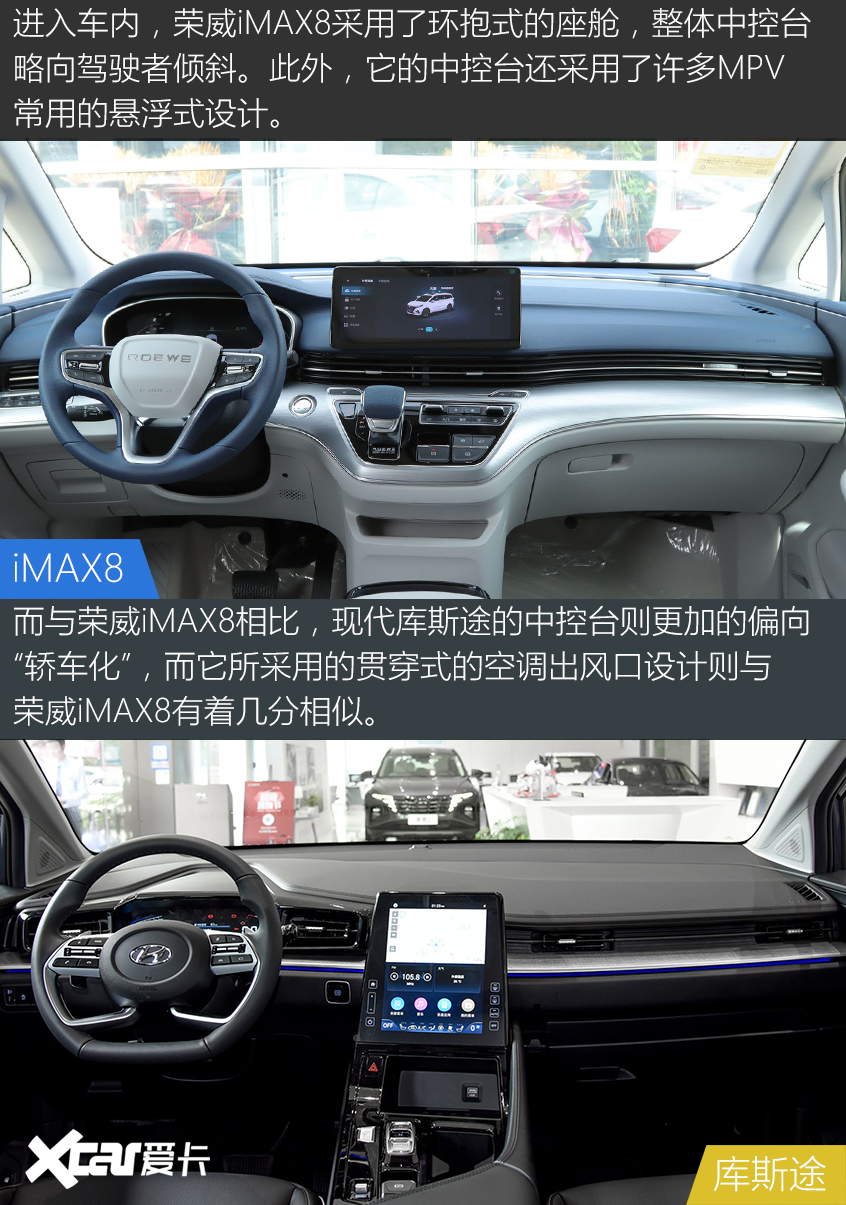 iMAX8对比库斯途 自主与韩系你Pick谁？