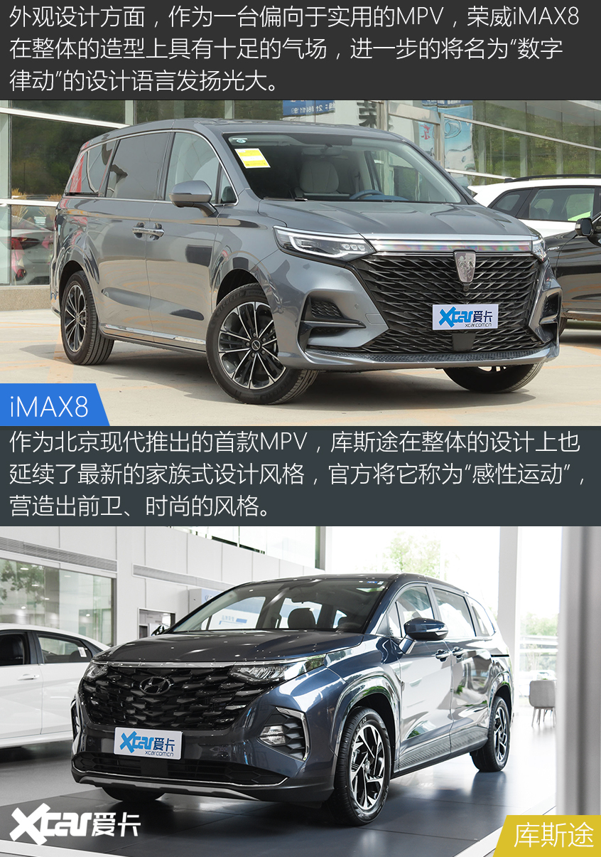 iMAX8对比库斯途 自主与韩系你Pick谁？