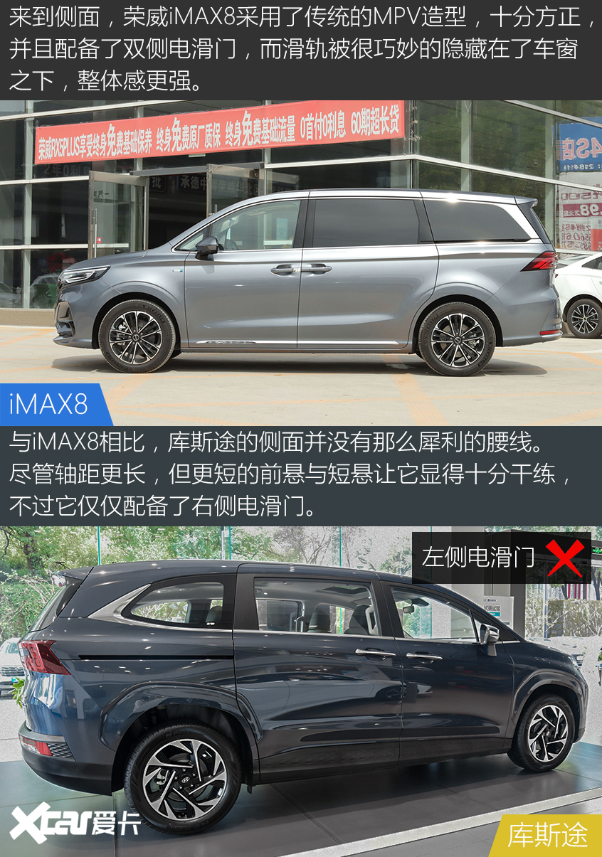 iMAX8对比库斯途 自主与韩系你Pick谁？