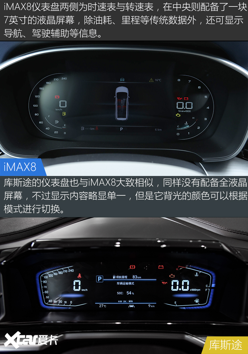 iMAX8对比库斯途 自主与韩系你Pick谁？
