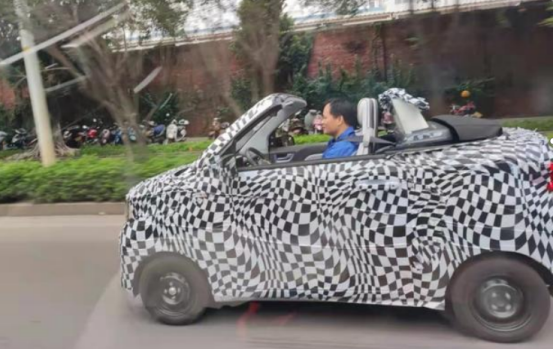 距离量产不远,宏光MINIEV敞篷版最新谍照曝光 距离量产不远,宏光MINIEV敞篷版最新谍照曝光
