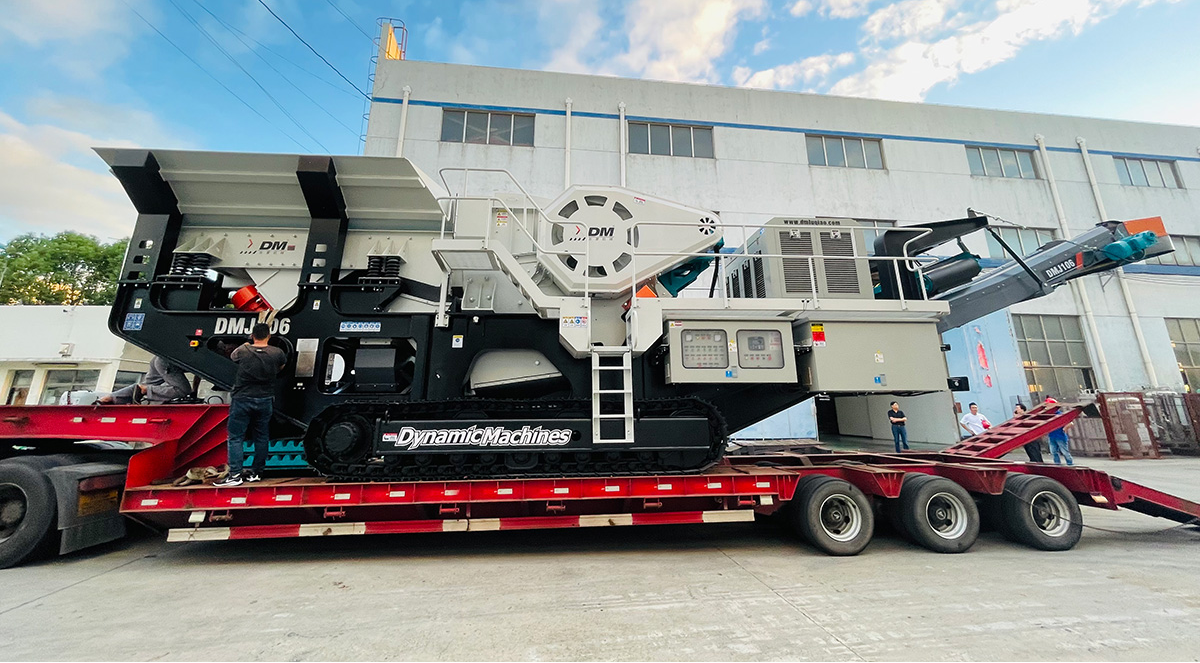 东蒙履带移动式破碎站高品质破碎机的突围之道