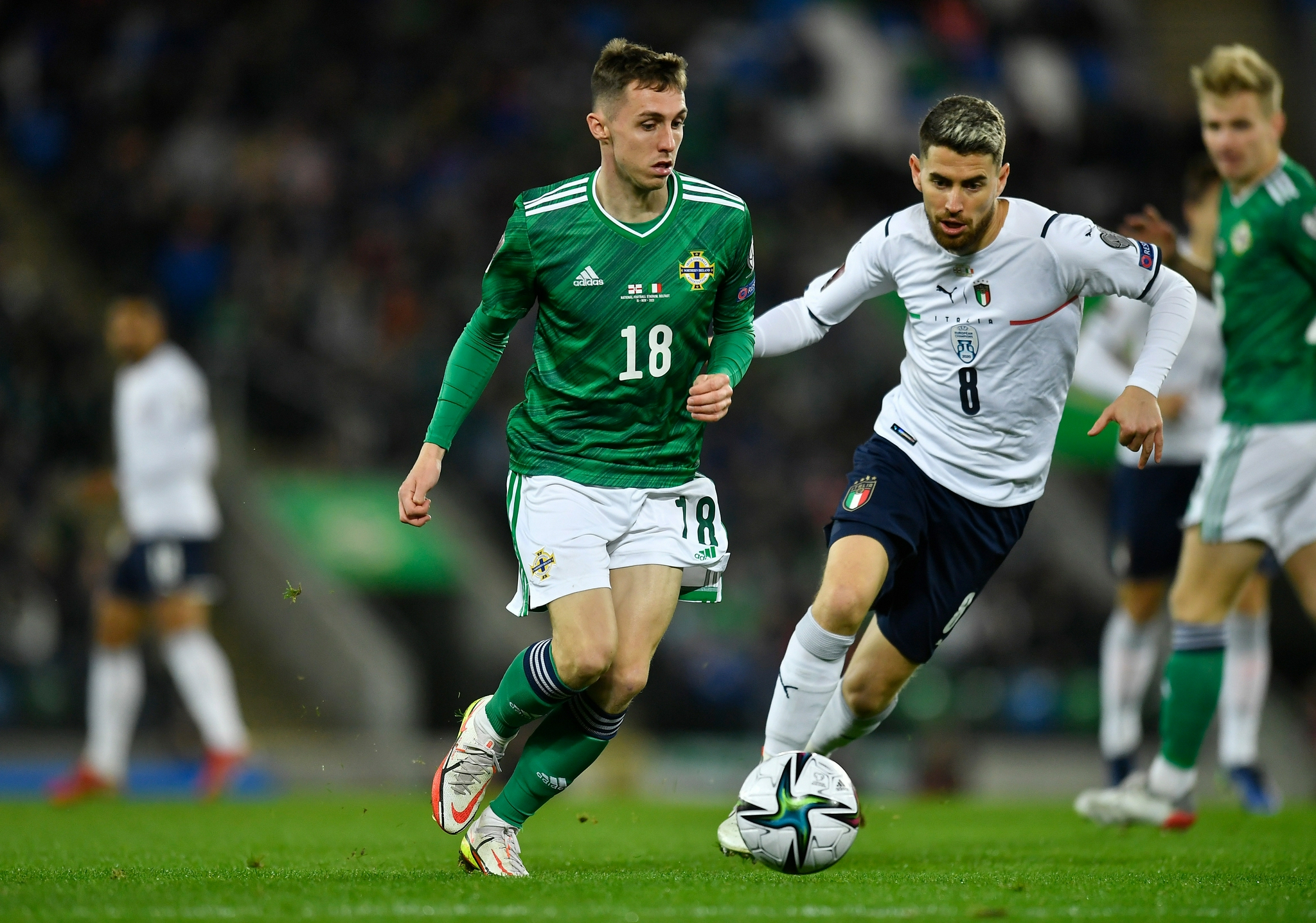 足球——世预赛:意大利战平北爱尔兰|意大利队|北爱尔兰队|北爱尔兰