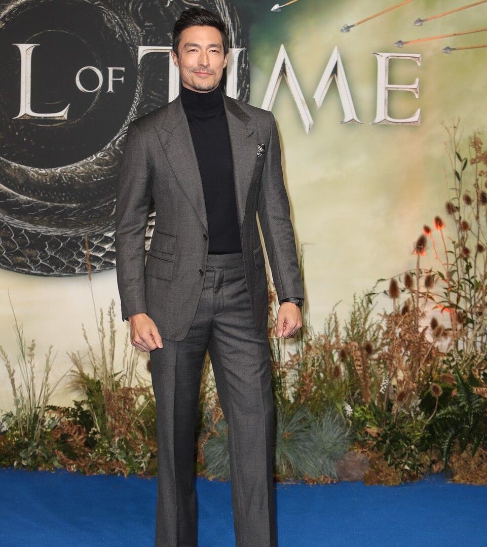 今年41岁的daniel henney 这次出席首映礼依然帅气,不过年龄越大眼睛